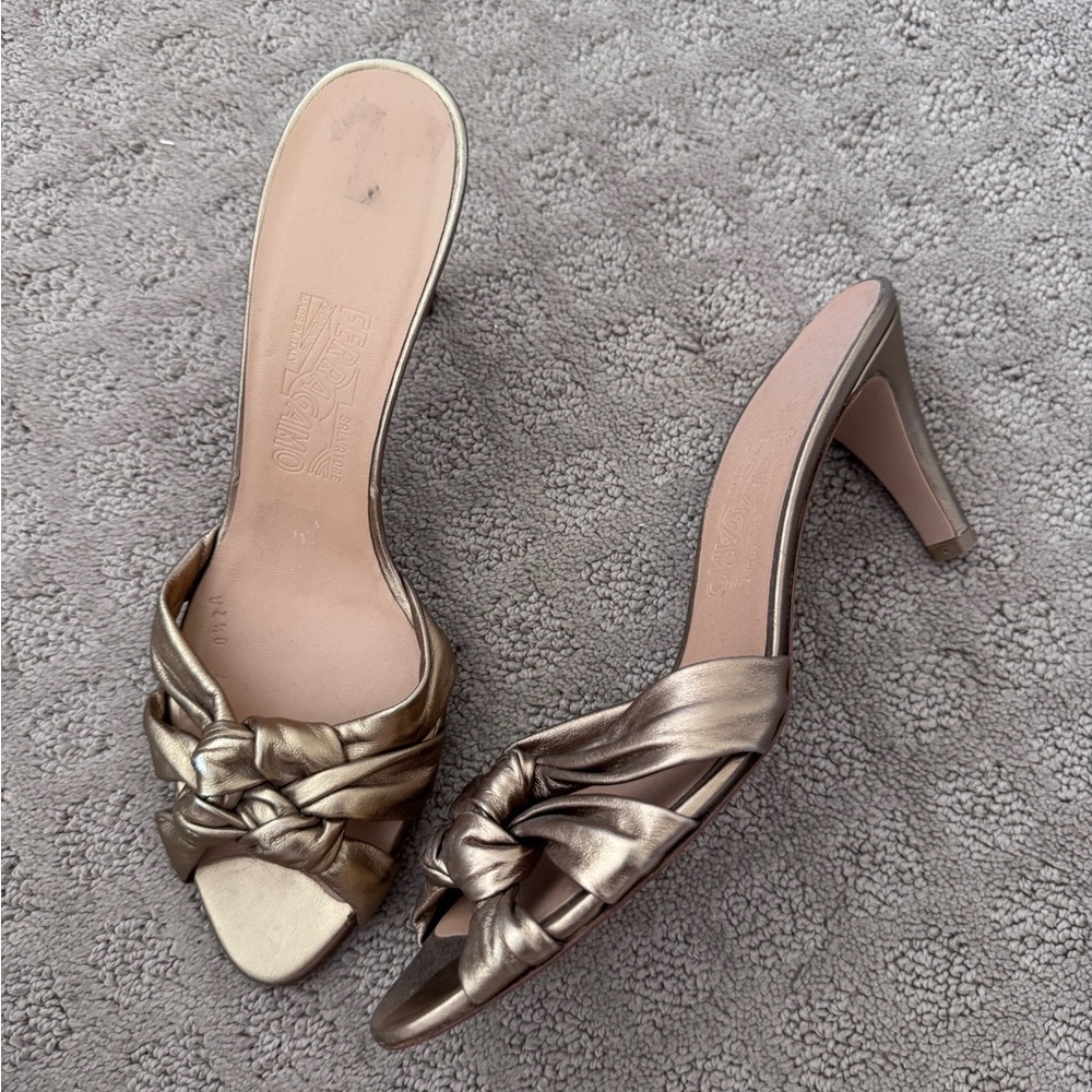 Salvatore Ferragamo leather sandals